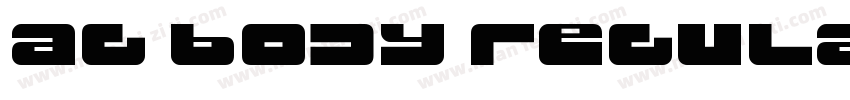 ag body regular字体转换